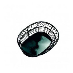 CESTO PRETO 22.8X16.4X5.7