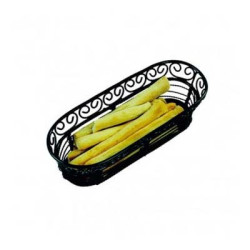 CESTO PRETO 22.8X9.3X6.4CM