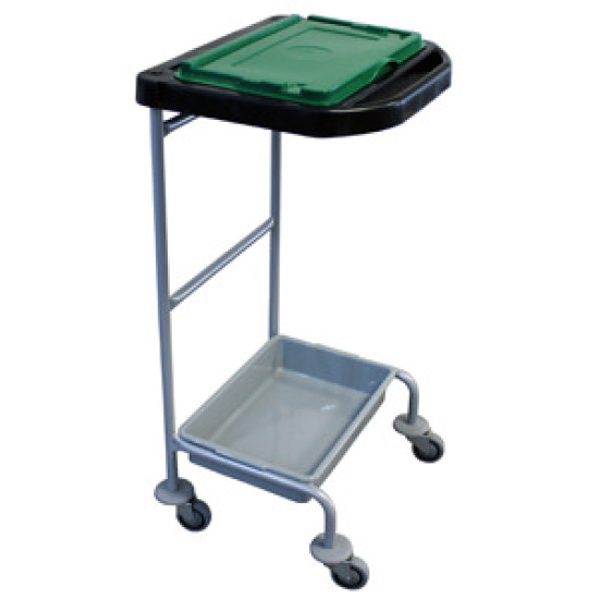 CARRO PORTA SACOS 110LT COM TAMPA