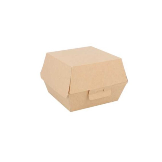 CAIXA HAMBURGUER KRAFT 15,5X14,5X9,5 (ALTA) CAIXA HAMBURGUER KRAFT 15,5X14,5X9,5 (ALTA)