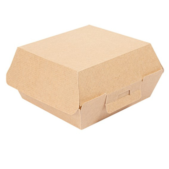CAIXA HAMBURGUER CARTAO KRAFT 17.6X16.8X7.8 CAIXA HAMBURGUER CARTAO KRAFT 17.6X16.8X7.8