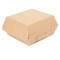 CAIXA HAMBURGUER CARTAO KRAFT 17.6X16.8X7.8