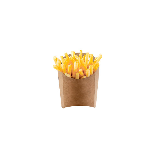 CAIXA P/BATATA FRITA KRAFT 13.5X40X126MM CAIXA P/BATATA FRITA KRAFT 13.5X40X126MM