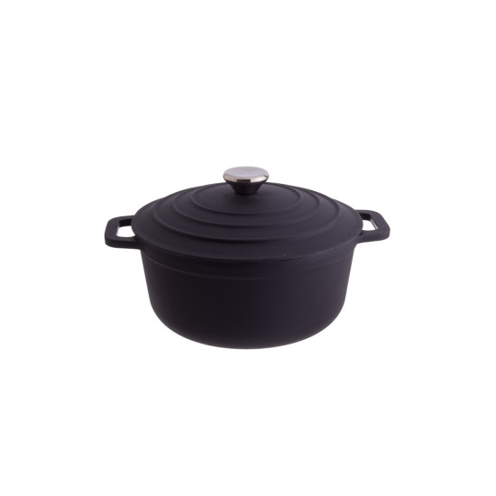 CAÇAROLA FERRO FUND PR 4.2LT (24CM DIAM)