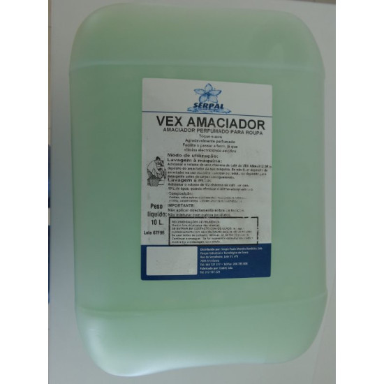 AMACIADOR ROUPA VEX 10L AMACIADOR ROUPA VEX 10L